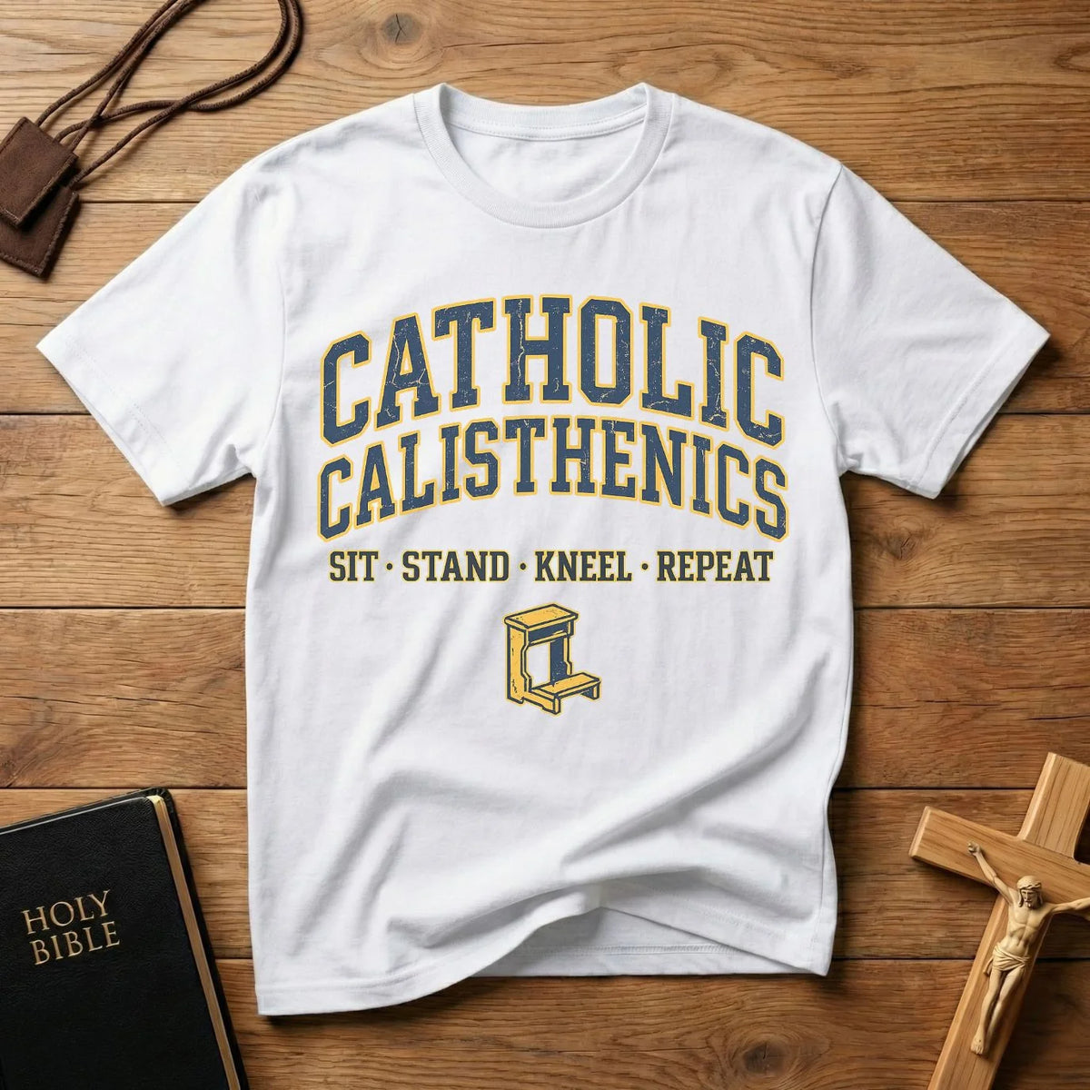 CATHOLIC CALISTHENICS T-SHIRT